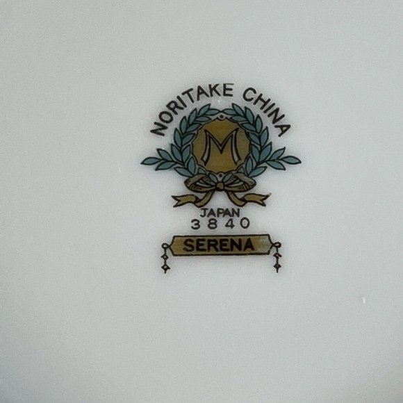 Vintage Noritake China Serena Rim Soup Bowl 8 1/8” Cereal Salad Floral 3840 - Picture 7 of 7